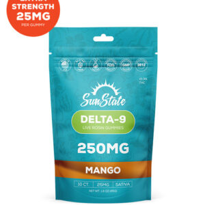 Sunstate 25MG THC Gummies Mango - Sativa